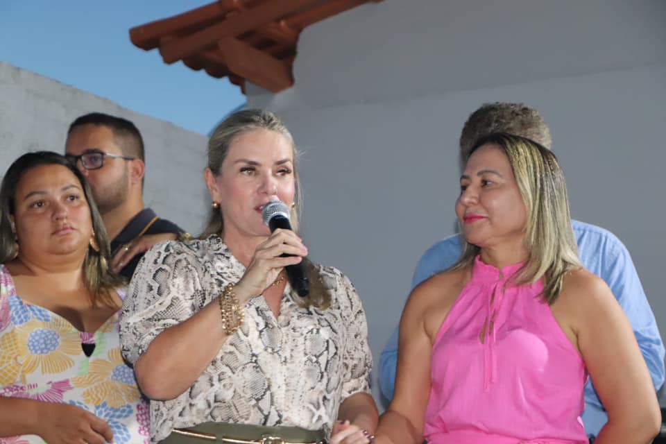 Palmas de Monte Alto: Ivana Bastos participa da reinauguração do Centro de Convivência e Fortalecimento de Vínculos - Foto Reprodução