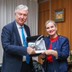 Ivana Bastos recebe visita do embaixador da Turquia para falar sobre as relações com a Bahia e a COP 31.